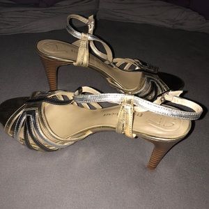 Silver & Gold heels